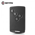 Original Key Shell 4 Buttons Renault Megane Fob Remote Chip - ebikpro.com