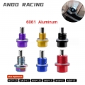 6061 Aluminum Magnetic Oil Drain M12 M14*1.25 1.5 Bolt Oil Sump Drain Plug Nut Oil Drain Plug Magnetic Black Red Blue Neo Chrome