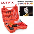 Lutifix Manual Vacuum Bleeding Brake Fluid Bleeder Tools Vacuum Pistol Pump Tester Kit Aluminum Pump Pressure Vacuum Gauge - Vac