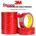 3M Car Special Double Sided Tape VHB Strong Tape Acylic Adhesive 6mm 10mm 20mm 30mm 40mm 50mm No Trance Tape For Home Decor|Doub