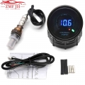 A 52mm Air Fuel Ratio Gauge Digital Arrow Display With Lambda Probe Oxygen O2 Sensor High end Car Gauge Fit for 12V Car 234 4209