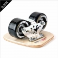 TWOLIONS Canadian Maple Freeline Skates Wooden Drift Skate Board Patines Scrub Deck FreeStyle Skates Moire Wakeboard|drift skate