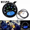 WUPP Motorcycle panel Speedometer Night vision dial Odometer LED multi function digital indicator Tachometer Fuel meter|Instrume