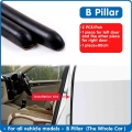 2PCS Car Door Rubber Seal Strip Filler Car Door Weatherstrip For B pillar Protection Sealant Strip Sealant For Auto Door Seal| |