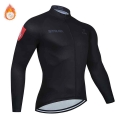 2019 STRAVA Winter Thermal Fleece Cycling tops Jerseys Long Sleeve Jacket Man MTB Bicycle Racing Bike Clothes Cycling Clothing|C