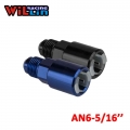 Willin - Aluminum An To Female Quick Connect An6 To 5/16'' Quick-disconnect Female Push-on Efi Fitting Connector An6 Efi