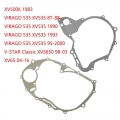 Motorcycle Engine Left Crankcase Cover Gasket For Yamaha Xv500k Virago 535 Xv535 V-star Classic Xvs650 Xv65 4vr-15451-00-00 - En