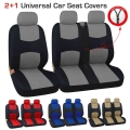 2+1 Car Seat Cover Automobiles Seat Covers Truck Van Lorry for Renault Master for Opel Vivaro for VW T5 T4 for Peugeot Boxer|Aut