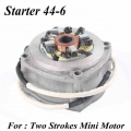 Motorcycle Starter Motor 2 Two Strokes Mini Moto Mini Bike Pocket Bike 44 6 Engine Mini ATV Quads Electric Sccoters|Motorcycle M