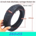 260x55 Inner Tube Outer Tyre 260*55 Baby Car Wheels Accessories 10 Inch Baby Carriage Tires|Tyres| - Ebikpro