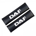 2x Car Seat Belt Cover Car Styling Auto Shoulder Pads Cover For Daf Car Xf 95 105 Truck Accessories Emblem Car-styling - Interio