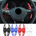 Car Paddle For Volkswagen Golf7.5 Mk7 Golf8 Mk8 Vw Polo Mk6 Touareg Car Steering Wheel Extension Shifter Aluminum Dsg Gear Shift