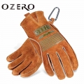 OZERO Motorcycle Gloves Leather Cycling Gloves Full Finger Summer Men Women Motorbike Glove Riding Protective Gear Guantes Motor