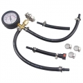 Quick Connected Fuel Injection Pump Pressure Tester Gauge With Valve 0~100psi - Instrument Tool - ebikpro.com