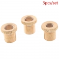 3pcs Gear Shift Knob Thread Adapter Nuts Insert M10x1.25 & M10x1.5 & M8*1.25 Kit|Nuts & Bolts| - ebikpro.com