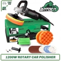 Batoca 1200w Rotary Car Polisher 7inch Ro Electric Car Polishing Machine Buffing Tools Buffer Waxer Adjustable Speed Sander - Au