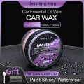 【DK】PROVENCE Car Detailing Wax 30% vol. Carnauba Essential Oils Wax Depth Gloss Long Lasting Protection Car Waxing Care| | - O