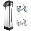 1Pcs Bike Battery Case Aluminum Lithium Battery Box For Electric Bike 36V/48V Large Capacity Holder Case Bicycle Accessories|El