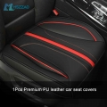 Ultra Luxury Single Seat Without Backrest PU Senior Leather Car Seat Protection Car Seat Covers for Most Four Door Sedan&SUV