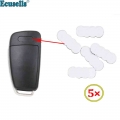 16X6mm Oval Car Key logo sticker for Audi A3 A4 S4 Q7 remote keys|Car Key| - ebikpro.com