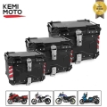 Motorcycle Helmet Box Cnc Aluminum Top Tail Rear Luggage Storage Tool Cases Lock Trunk For Yamaha For Honda For Bmw For - Motorc