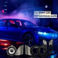 Car LED Speaker For BMW G20 3 Series Front Door Glow Tweeter Mid Luminous Night Light Trim Audio Speakers Horn Cover Accessories