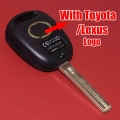 Jeazea For Toyota Land Cruiser Key Case Remote Car Fob Shell Logo For Corolla Yaris Camry Rav4 For Lexus Rx300 Es300 2/3 Buttons