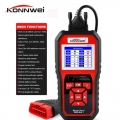 Konnwei Kw850 Obd2 Scanner Eodb Can Auto Scanner One Click Update Car Diagnostic Better Than Elm327 Scan Tool Battery Tester - C