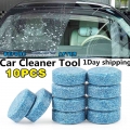 10pcs Car Washer Window Car Cleaning Pill Effervescent Tablets Auto Windshield Window Glass Cleaning Tools Car Accessories|Windo