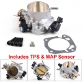 70mm Throttle Body W/ Tps & Map Sensor For Honda Civic Si Acura B/d/f/h B16 B18 309-05-1050 Throttle Bodies 309051050 - Thro