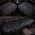 5 Seats Car Seat Cover Universal Auto Waterproof PU Leather Seat Cushion Chair Pad Cars Front Back Rear Protector|Automobiles Se