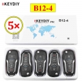 5pcs/lot KEYDIY B series B12 4 4 button universal KD remote control for KD200 KD900 KD900+ URG200 KD X2 mini KD for Ford style|C