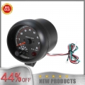 3.75" Car Universal Black Tachometer Gauge White Inter Shift Light 0-8000 Rpm - Tachometers - ebikpro.com