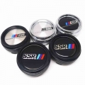 4pcs 66mm Ssr Car Wheel Hub Center Cap Cover 50mm Ssr Emblem Badge Sticker For Rays Te37 E28 Hub Rim Styling
