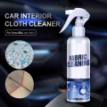 30ml/100ml Car Interior Leather Cleaning Agent Ceiling Fabric Flannel Cleaning Spray Chemical Free Carpet Sofa Home Cleaner Tool