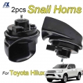 Snail Horn For Toyota Hilux AN10 AN20 AN30 AN120 AN130 2004 2020 12V 110 125db Loud Car Horn 410/510Hz Twin Tone Auto Horn|Multi