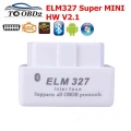 ELM 327 SUPER MINI OBDII Scanner Super Mini ELM 327 Bluetooth V2.1 OBD2 Car Diagnostic Tool Elm 327 V 2.1 Single PCB board|Code