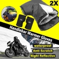 Waterproof Motorbike/scooter Handlebar Gloves 36x24cm Winter Handlebar Grip Hand Muffs Bike Gloves Scooter Mitts Hand Warmer - G