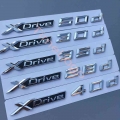 1pc Xdrive 18d 20d 28d 30d 35d 40d 48d 50d For Bmw X1 X3 X4 X5 X6 X7 Car Fender Emblem Badge Trunk Sticker