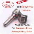 A6650170221 Injector Repair Kit 7135 618 Nozzle L199PRD Valve 9308 621C for Delphi Ssangyong Injector EJBR04401D EJBR04401Z|Fuel