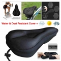 MTB Mountain Bike Cycling Thickened Extra Comfort Ultra Soft Silicone 3D Gel Pad Cushion Cover Bicycle Saddle Seat|Protective Ge