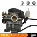 PD18J 18mm GY6 50cc 80cc SCOOTER MOPED PD18J CVK CARBURETOR CARB 139QMB 139QMA ATV QUADS GO KART BUGGY|Carburetor| - Officemat