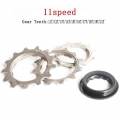 Mountain Bicycle Flywheel Teeth 11t 12t 13t 14t 15t 16t 17t 18t 19t 21t 11 Speedsteel Freewheel Gear Denticulate Repair Parts -