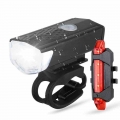 MTB Bike Light Bicycle Front Back Light 300lumen Cycling Headlight Bike Lighting 150lm Tail Light Flashlight Bike Accessories|Bi