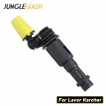 Jungleflash 360° Gimbaled Spin Nozzle Pressure Washer Spray Nozzle Tips Jet Water Gun Lance For Lavor Karcher K2-k7 Trigger Guns