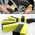 2pcs Car Tire Waxing Polishing Compound Washing Sponge Cleaning Pad Brush New|Sponges, Cloths & Brushes| - ebikpro.co