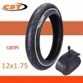 12x1.75 Cst C-tr1n 12 Inch Tire Type Racing Team Limited 44-203 For Balance /push Bicycle Light Weight With Inner Tube - Bicycle