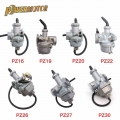 Motorcycle Carburetor PZ16 PZ19 PZ20 PZ22 PZ26 PZ27 PZ30 Hand Cable Chock Carb For 50cc 250cc Dirt Bike ATV Quad Go kart|Carbure