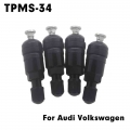 TPMS 34 Tire Valves For For Audi Volkswagen Porsche BMW Aluminum Car Valve Stem Tire Sensor Kit Tire pressure sensor Valves|Valv