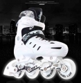 Roller Skates Adult Roller Skates Children's Full Set Of Inline Skates Beginner Men And Women Adjustable|Skate Shoes| - Of